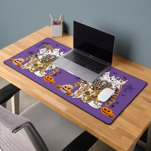 Schattige en Funny Spooky Evil Cats Bureaumat (Kantoor 2)