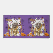 Schattige en Funny Spooky Evil Cats Bureaumat (Voorkant)