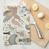 Schattige en  gevoel - Eenhoorn Theedoek (Quarter Fold)