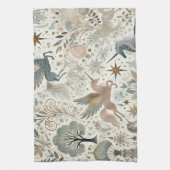 Schattige en  gevoel - Eenhoorn Theedoek (Verticaal)