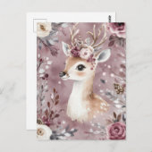 Schattige en gezellig kerst Briefkaart (Voorkant / Achterkant)