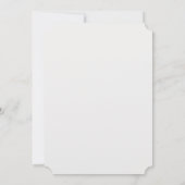 Schattige en grappig bruidspaar kaart (Achterkant)