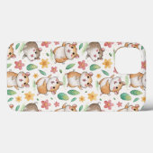 Schattige en grappig dansend hamsterpatroon Case-Mate iPhone case (Achterkant (horizontaal))