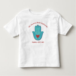 Schattige en Grappig Hamsa Mijn (elk nummer) Rosh  Kinder Shirts