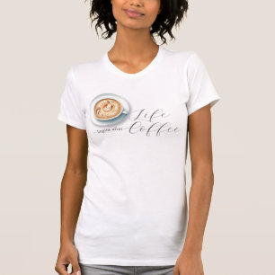 Schattige en grappig koffie T-shirt