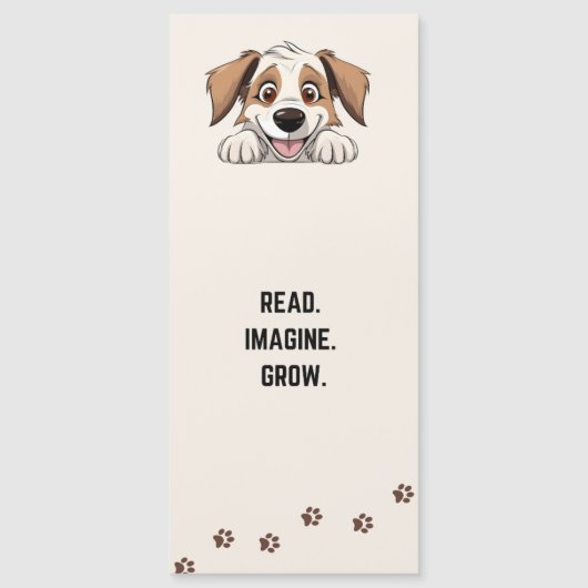 Schattige en Grappig piekend hond Bladwijzer met Q (Voorkant)