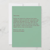 Schattige en grappige bes speciale vaderdagkaart kaart (Achterkant)