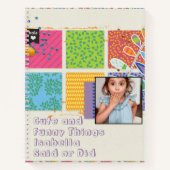 Schattige en grappige dingen die mijn kind zei of  notitieboek (Voorkant)