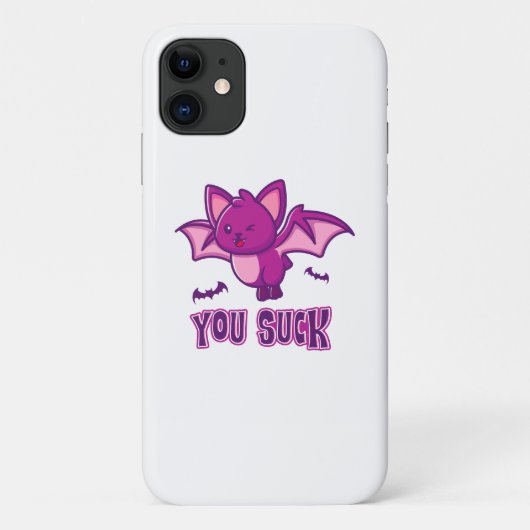 Schattige en grappige Halloween-vampiervleermuizen Case-Mate iPhone Case (Achterkant)