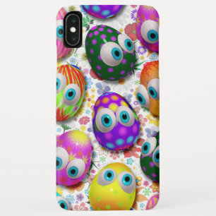 Schattige en grappige Pasen eieren Cartoon Case-Mate iPhone Case