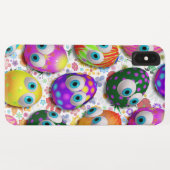 Schattige en grappige Pasen eieren Cartoon Case-Mate iPhone Case (Achterkant (horizontaal))