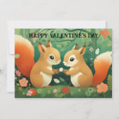 Schattige en grappige Valentijnsdag voor kinderen Feestdagenkaart (Voorkant)