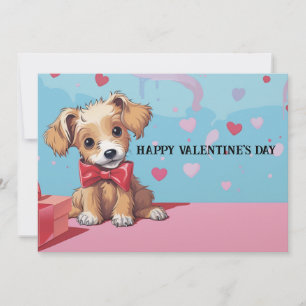 Schattige en grappige Valentijnsdag voor kinderen  Feestdagenkaart