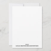 Schattige en grappige Valentijnsdag voor kinderen  Feestdagenkaart (Achterkant)