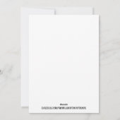 Schattige en grappige Valentijnsdag voor kinderen Feestdagenkaart (Achterkant)