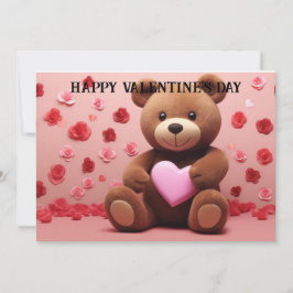 Schattige en grappige Valentijnsdag voor kinderen  Feestdagenkaart