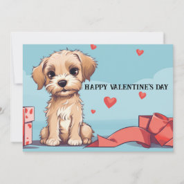Schattige en grappige Valentijnsdag voor kinderen  Feestdagenkaart