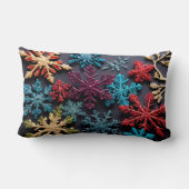 Schattige en heerlijk levendig feestelijk opvallen kussen (Achterkant)