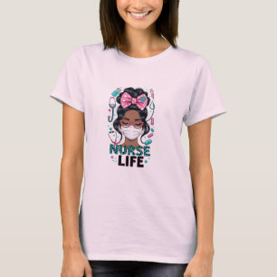Schattige en humoristisch verpleegkundig Shirt