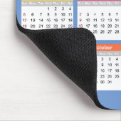 Schattige en kleurrijk 2024 Kalender | Mousepad Muismat (Hoek)