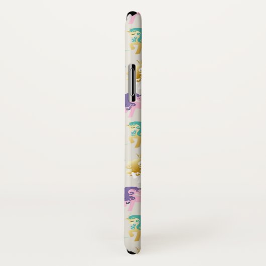 Schattige en kleurrijk eenhoornpatroon Case-Mate iPhone case (Achterkant / rechts)