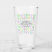 SCHATTIGE EN KLEURRIJK GYMNAST MEISJE ONTWERP GLAS (Achterkant)