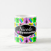 SCHATTIGE EN KLEURRIJK GYMNAST MEISJE ONTWERP KOFFIEMOK (Center)