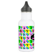 SCHATTIGE EN KLEURRIJK GYMNAST MEISJE ONTWERP WATERFLES  (Links)