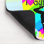 SCHATTIGE EN KLEURRIJK IK HOU VAN GYMNASTIEK MUISMAT (Hoek)