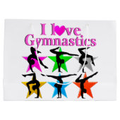 SCHATTIGE EN KLEURRIJK IK HOU VAN GYMNASTIEK ONTWE GROOT CADEAUZAKJE (Achterkant)