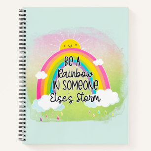 Schattige en kleurrijk Inspirerend Notitieboek