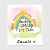 Schattige en kleurrijk Inspirerend Sticker (Vel)