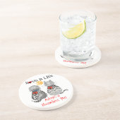 Schattige en kleurrijk Onderzetter voor adoptie va (Zijkant)