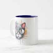 Schattige en kleurrijk: uw nieuwe favoriete Mok wa (Voorkant links)