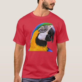 Schattige en kleurrijke Macaw Bird T-shirt