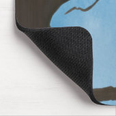 Schattige en kleurrijke oliet Oliver Muismat (Hoek)