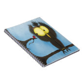 Schattige en kleurrijke oliet Oliver Notitieboek (Rechterzijde)