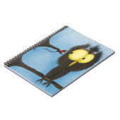 Schattige en kleurrijke oliet Oliver Notitieboek (Linkerzijde)