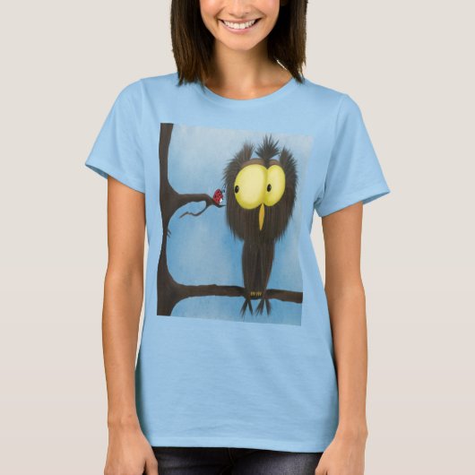 Schattige en kleurrijke oliet Oliver T-shirt (Voorkant)