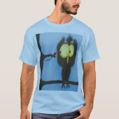 Schattige en kleurrijke oliet Oliver T-shirt (Voorkant)