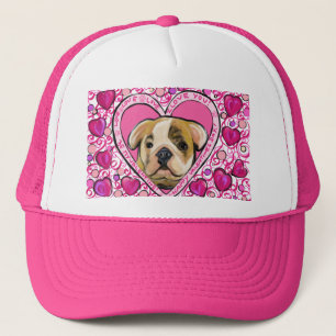 Schattige en knuffelachtige Bulldog Trucker Pet