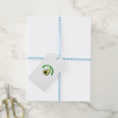 Schattige En Lekkere Avocado Cadeaulabel (Met Touw)