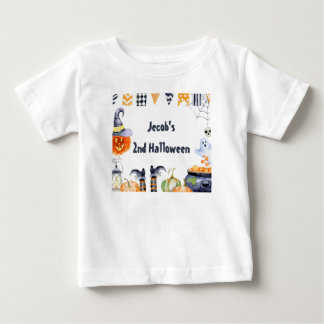 Schattige en leuk 2e Halloween waterverf