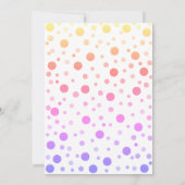 Schattige en Leuk Modern Abstract Kinder Kikker Ve Kaart (Achterkant)