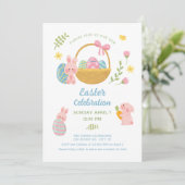 Schattige en modern Paaszondag Kaart (Staand voorkant)