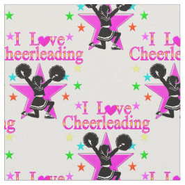 SCHATTIGE EN SCHATTIG IK HOU VAN CHEERLEADERSTOF STOF