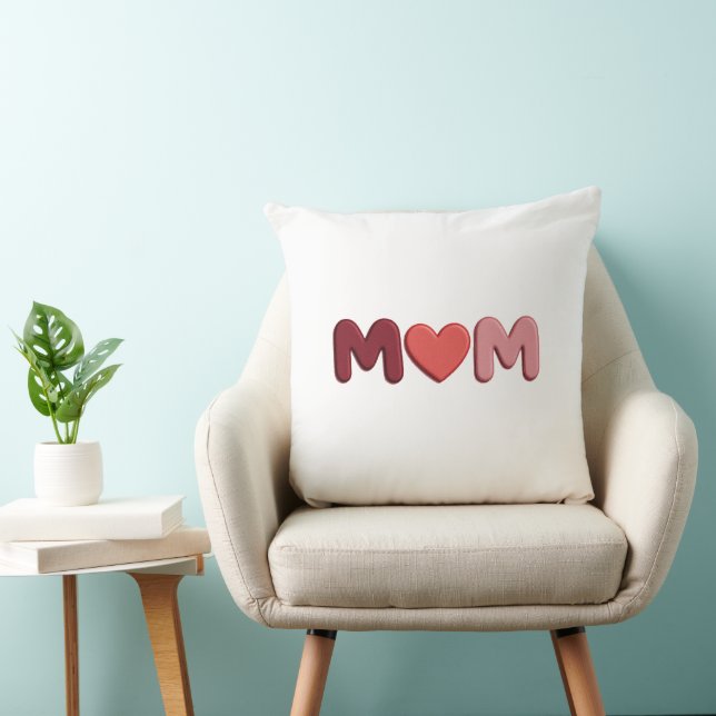 Schattige en sentimenteel cadeau voor mama | Moede Kussen (Stoel)