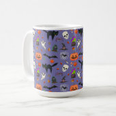 Schattige en spookachtig Halloween Koffiemok (Voorkant links)