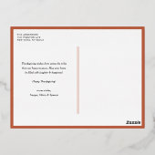 Schattige en Spooky Pattern Happy Halloween Foto Folie Feestdagen Briefkaart (Achterkant)