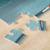 Schattige en vrolijk Boerderij Dierenbiggetje Legpuzzel (Zijkant)